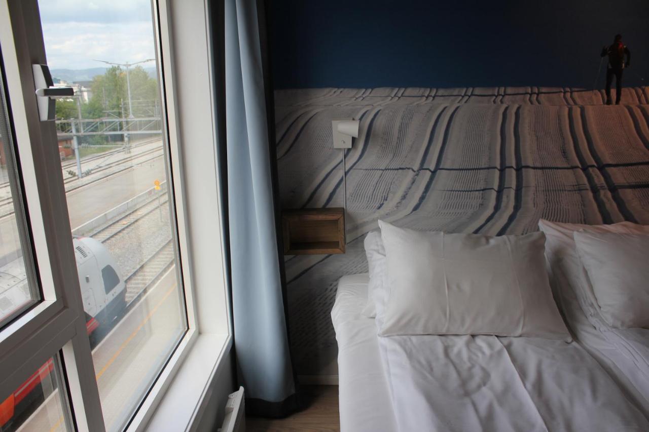 Lillehammer Stasjonen Hotel Экстерьер фото