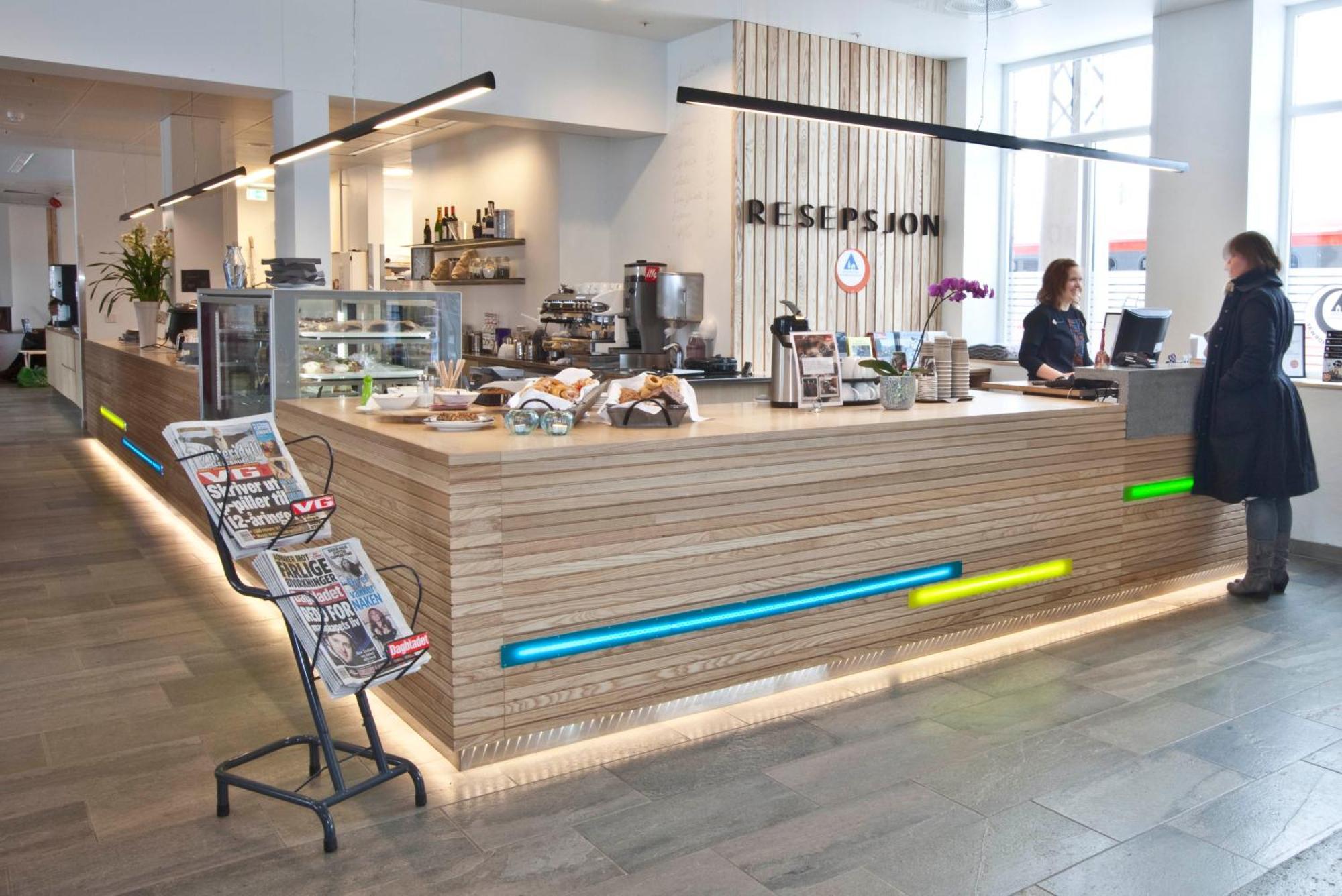 Lillehammer Stasjonen Hotel Экстерьер фото