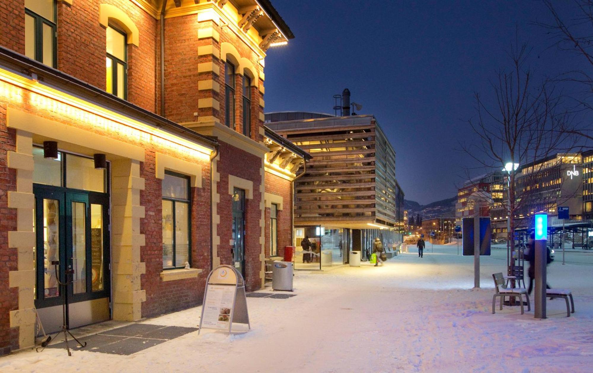 Lillehammer Stasjonen Hotel Экстерьер фото