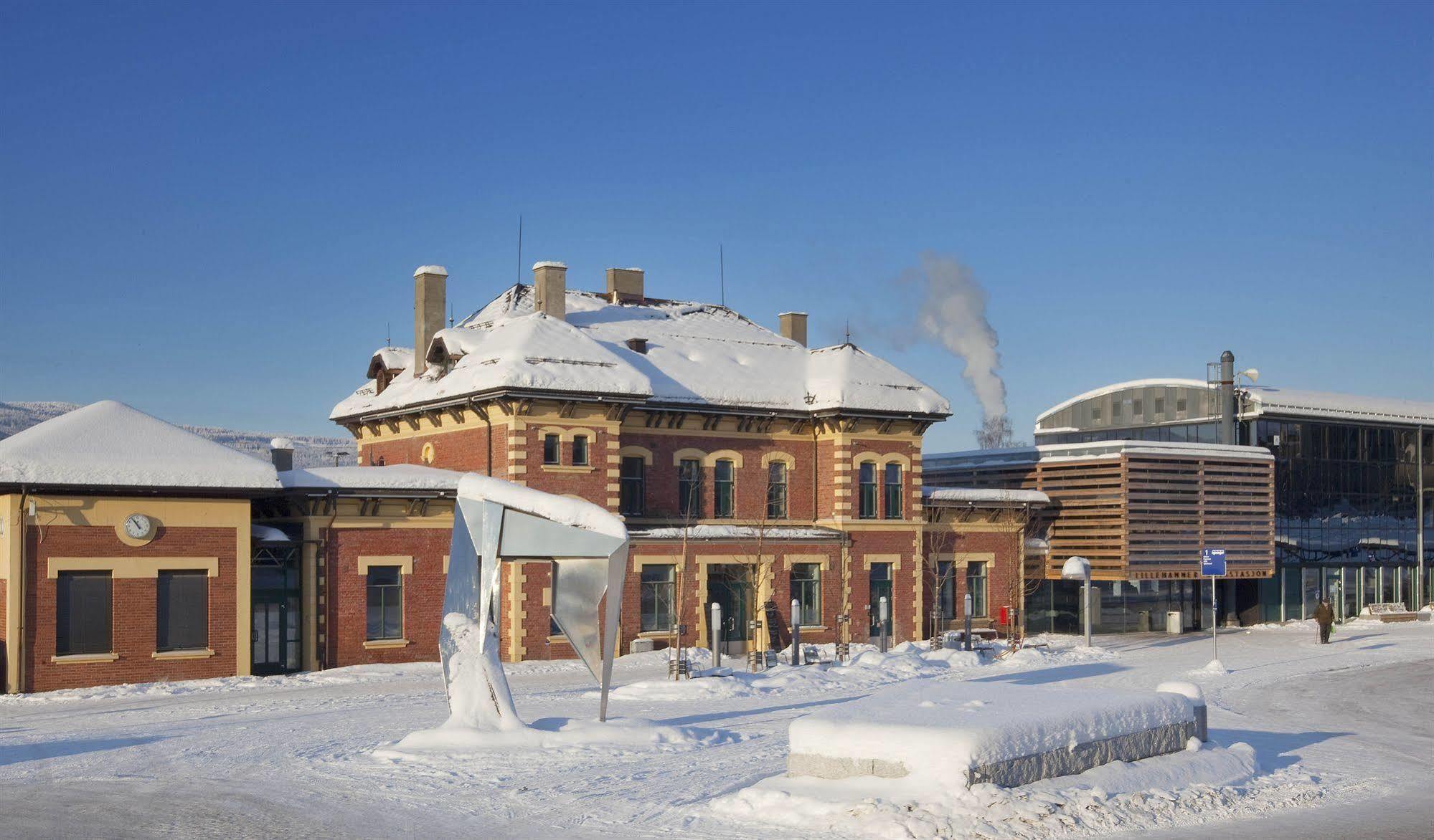 Lillehammer Stasjonen Hotel Экстерьер фото