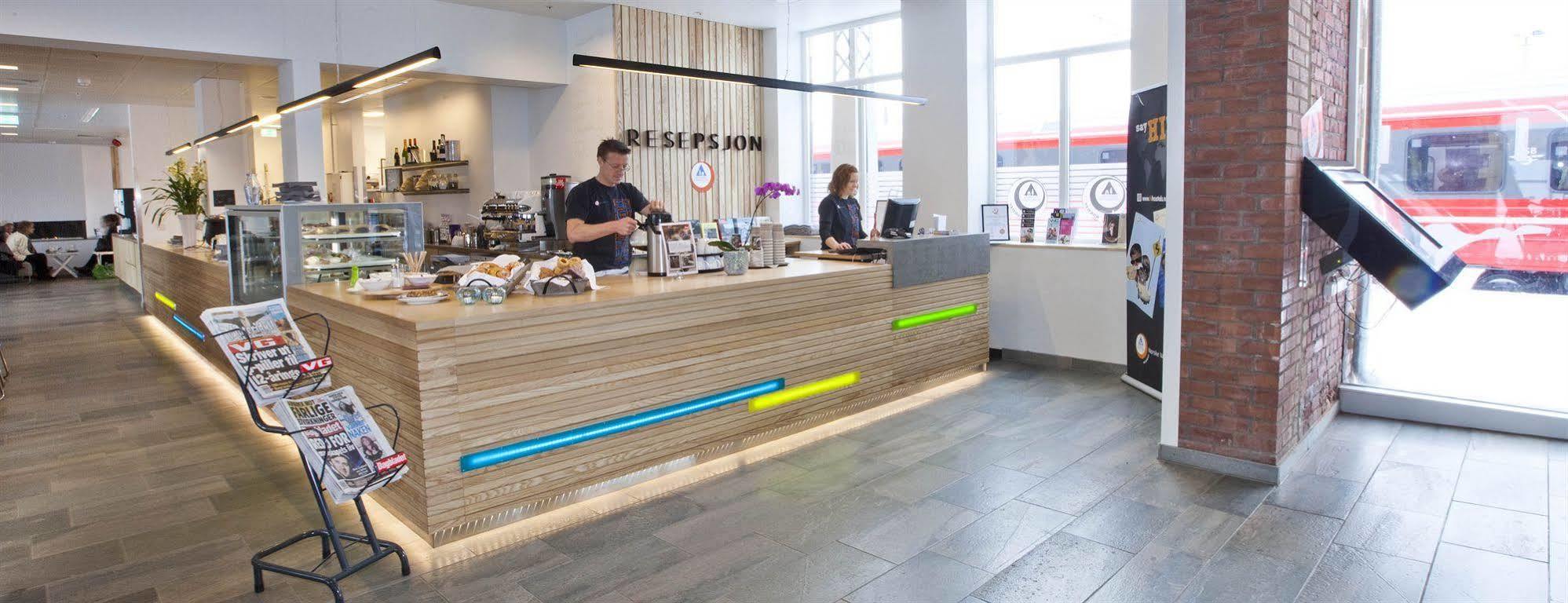 Lillehammer Stasjonen Hotel Экстерьер фото